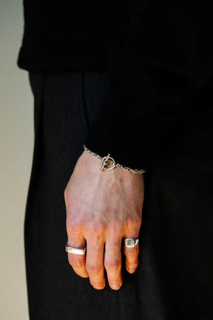 Oval Link Chain Toggle Bracelet (UK, Birmingham)