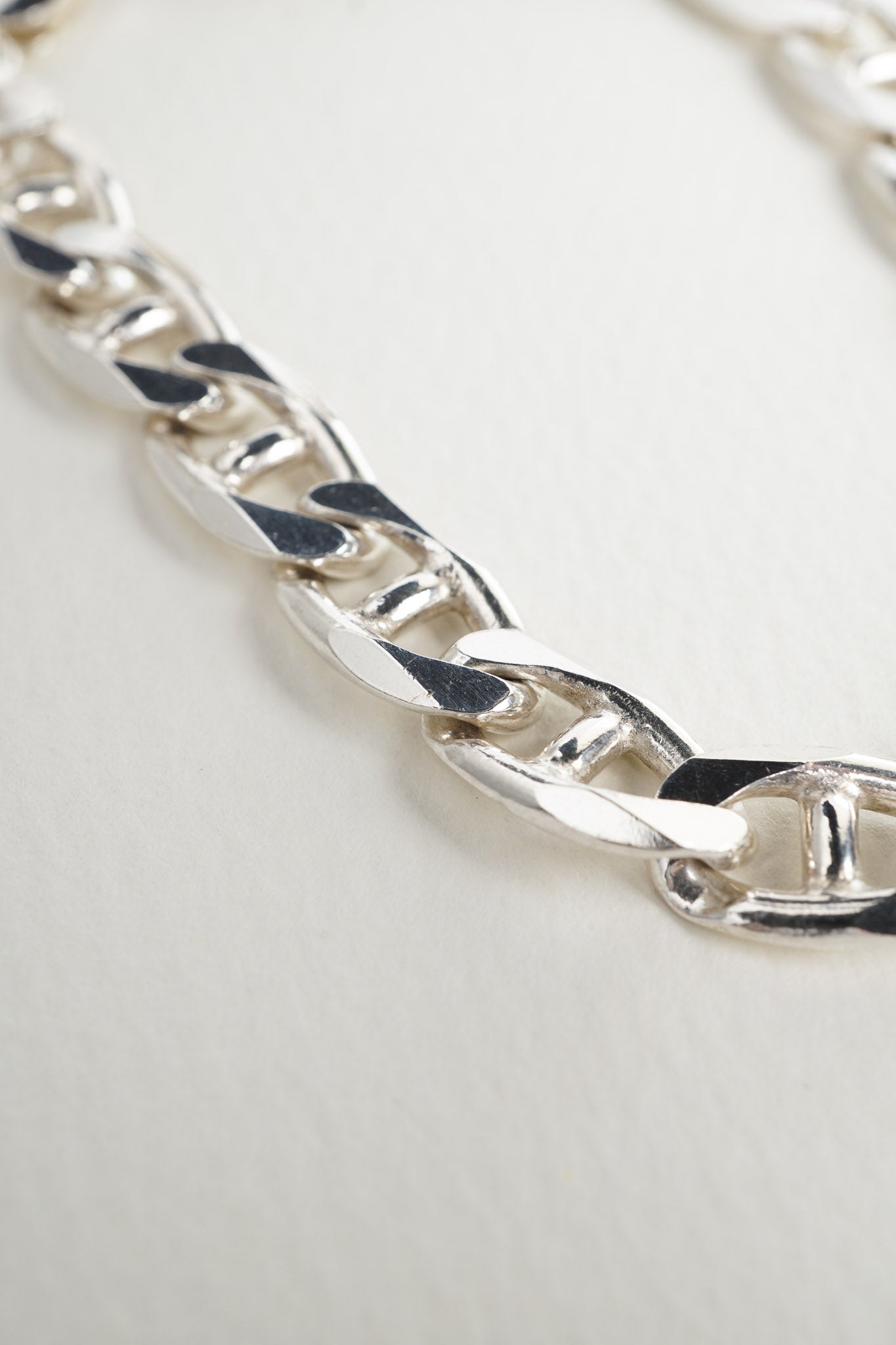 Flat Anchor Chain Bracelet (Italy)