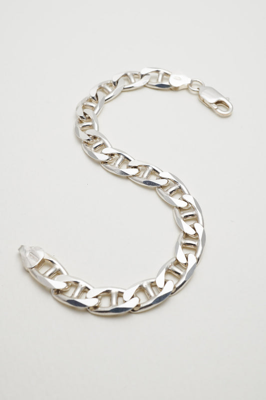 Flat Anchor Chain Bracelet (Italy)