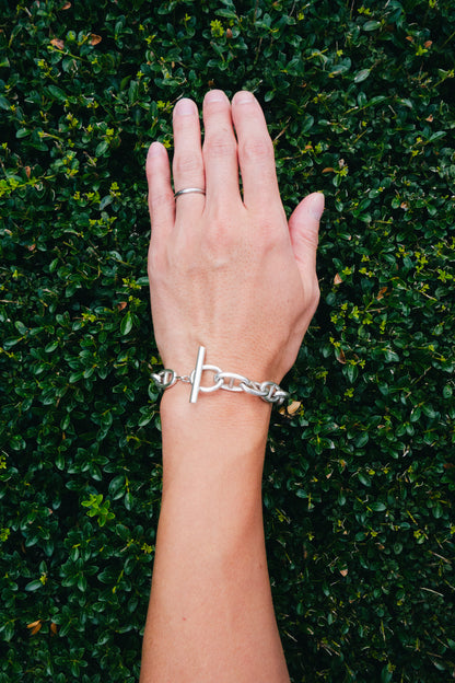 Anchor Chain Toggle Bracelet (France)
