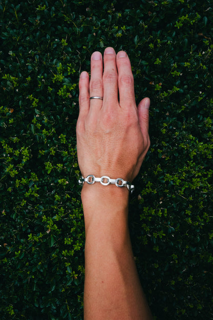 Sculptural Toggle Bracelet