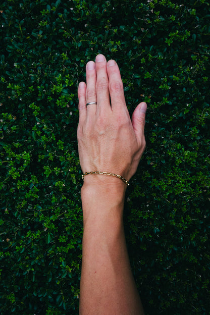 UNOAERRE｜Architectural Link Bracelet (Italy)