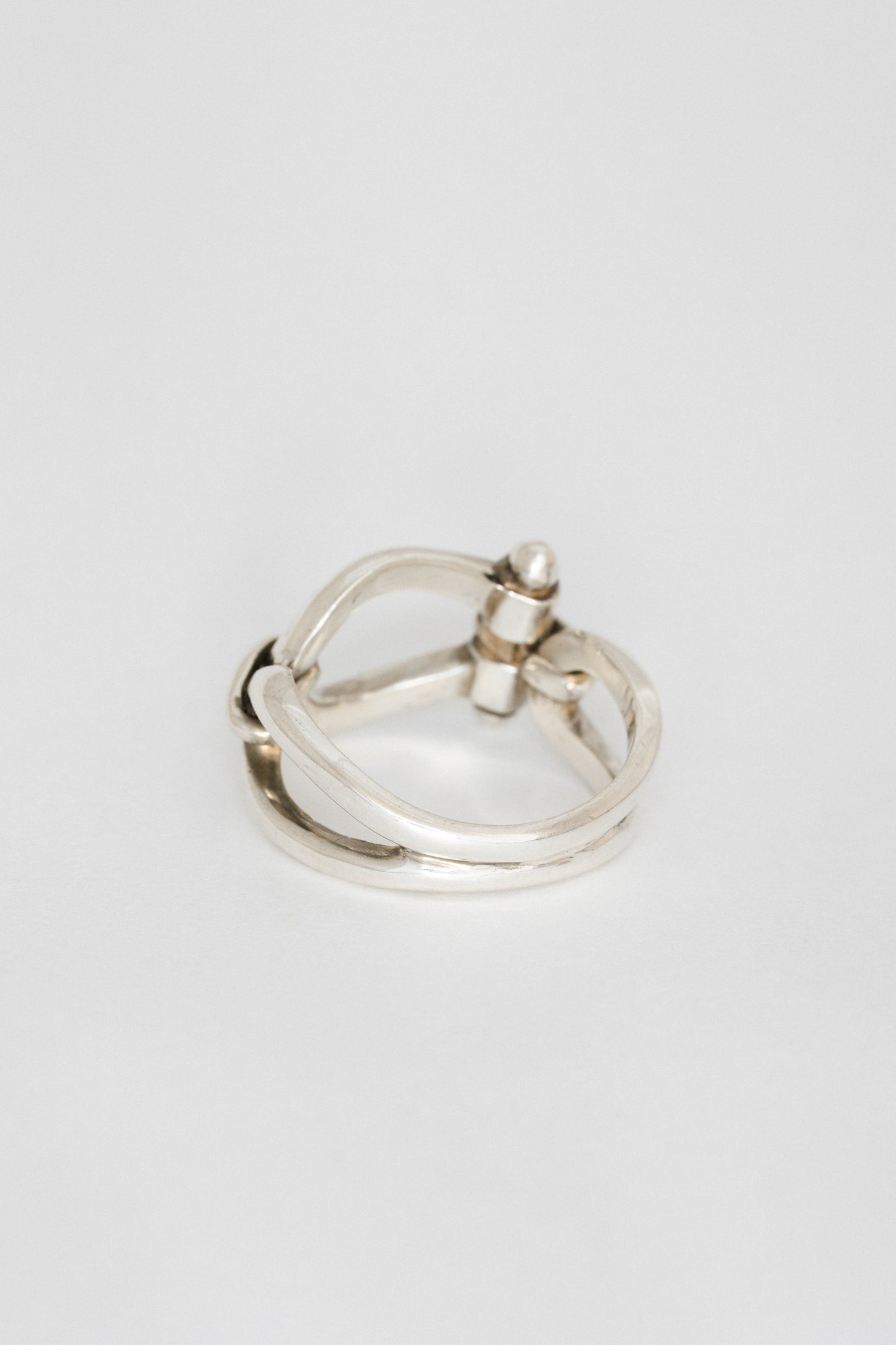 Horsebit Motif Ring