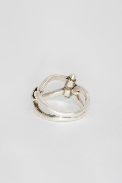 Horsebit Motif Ring