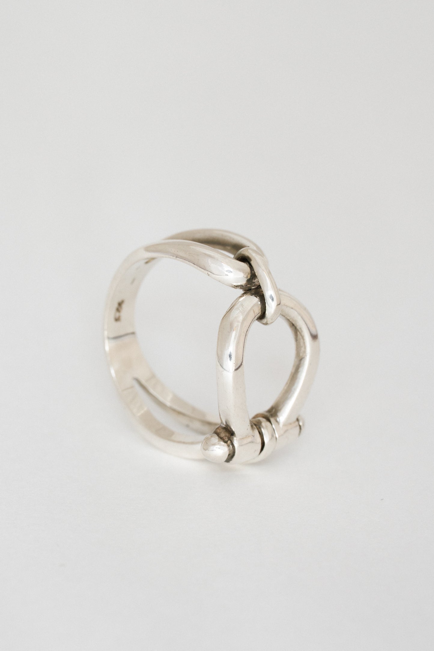Horsebit Motif Ring