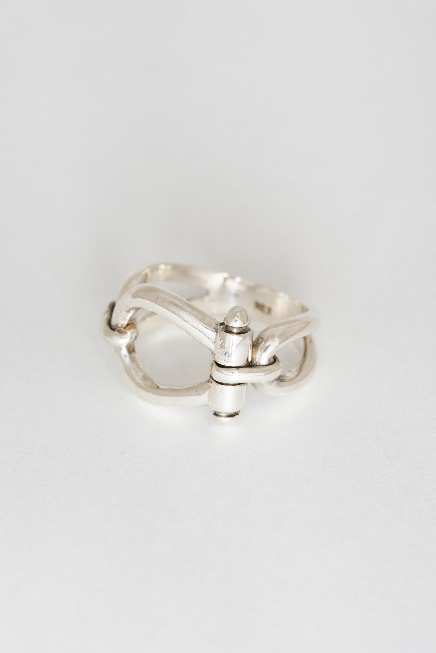 Horsebit Motif Ring