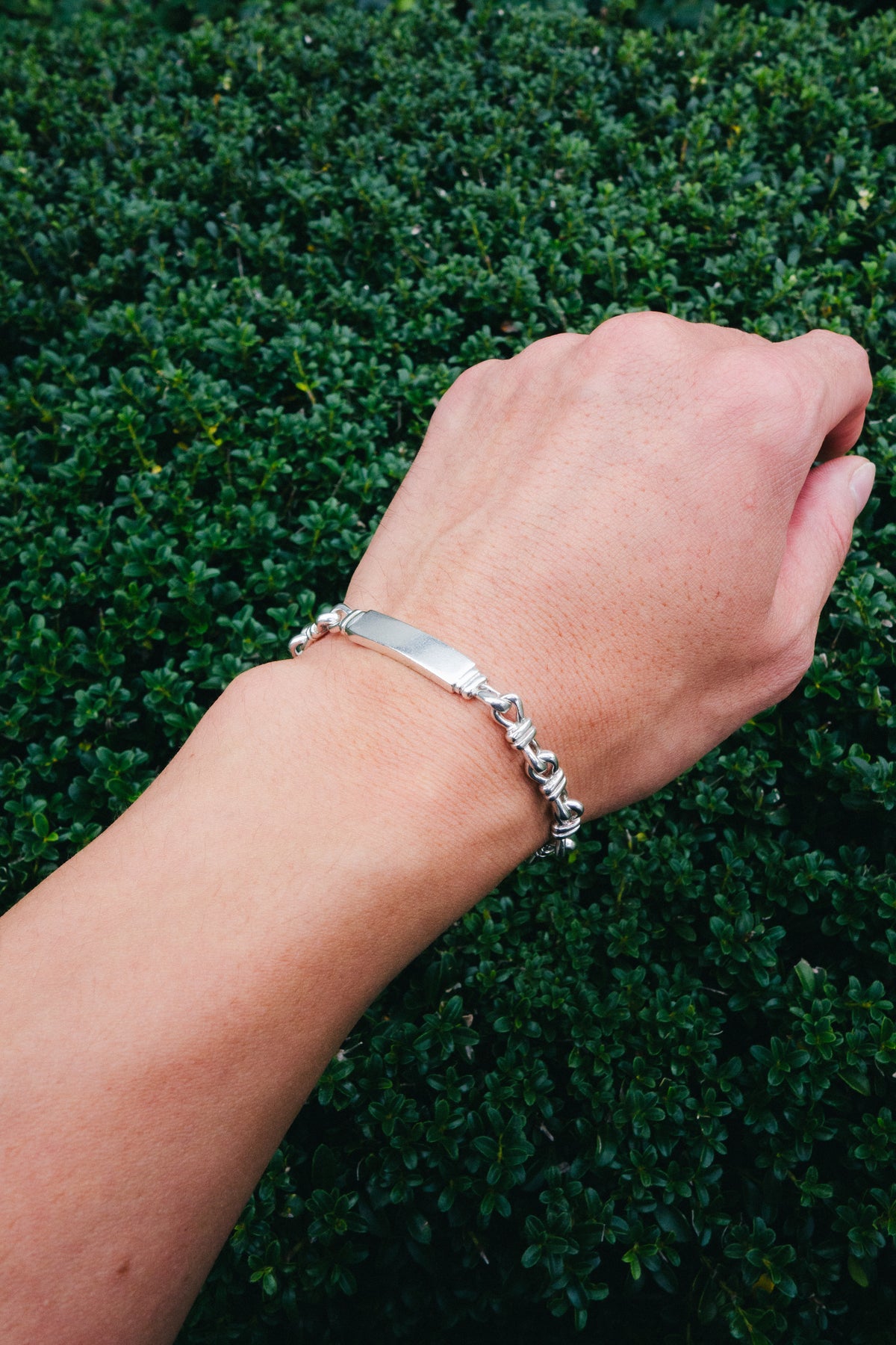 TIFFANY&Co.｜Knot Link ID Bracelet (Italy)