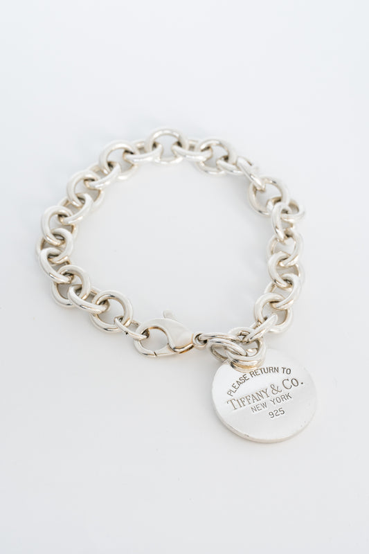 Tiffany & Co.｜Return to Tiffany Round Tag Bracelet