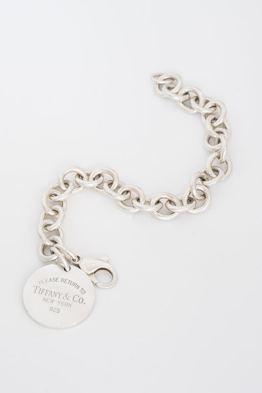 Tiffany & Co.｜Return to Tiffany Round Tag Bracelet