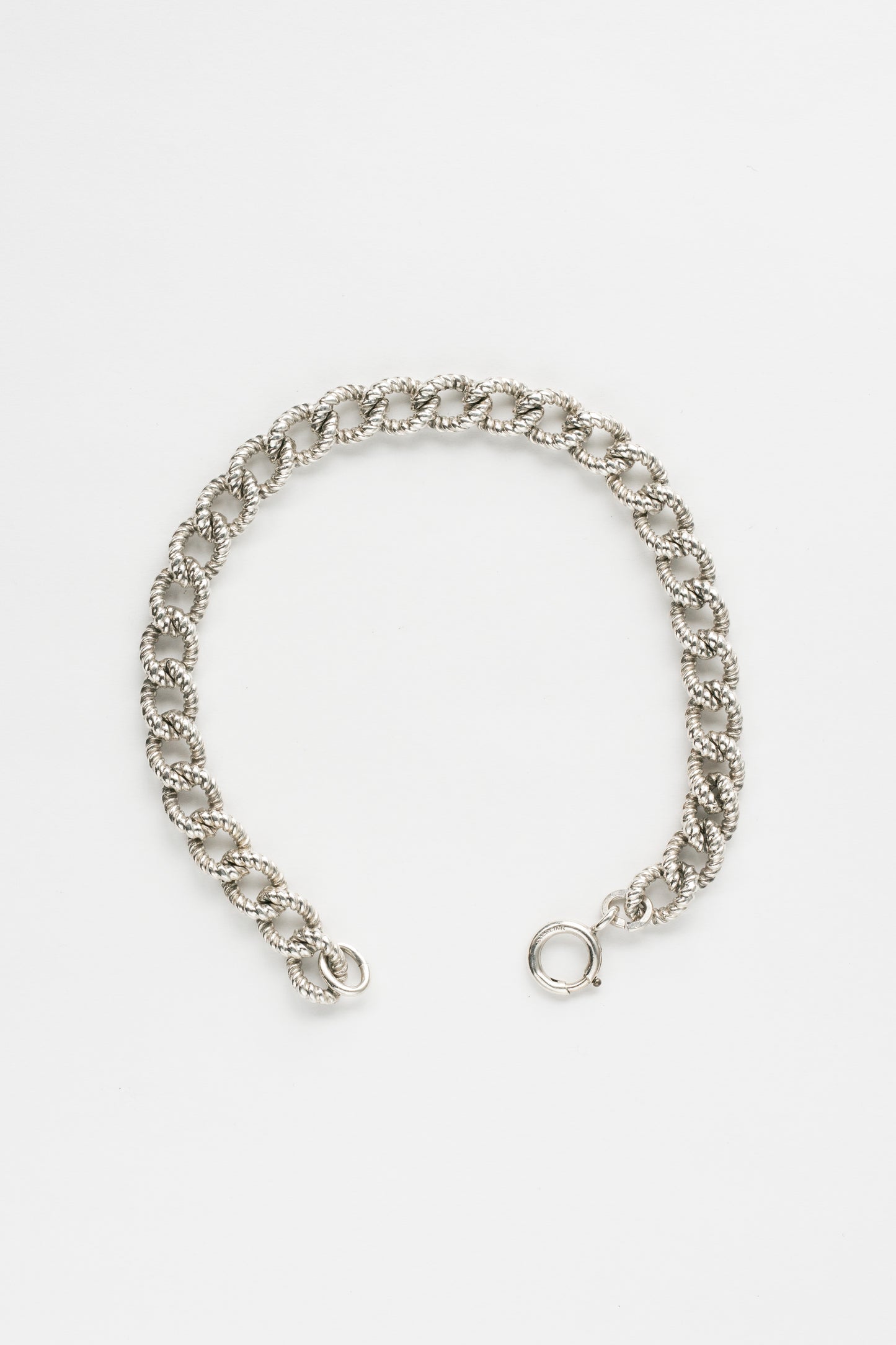 Rope Textured Chain Bracelet