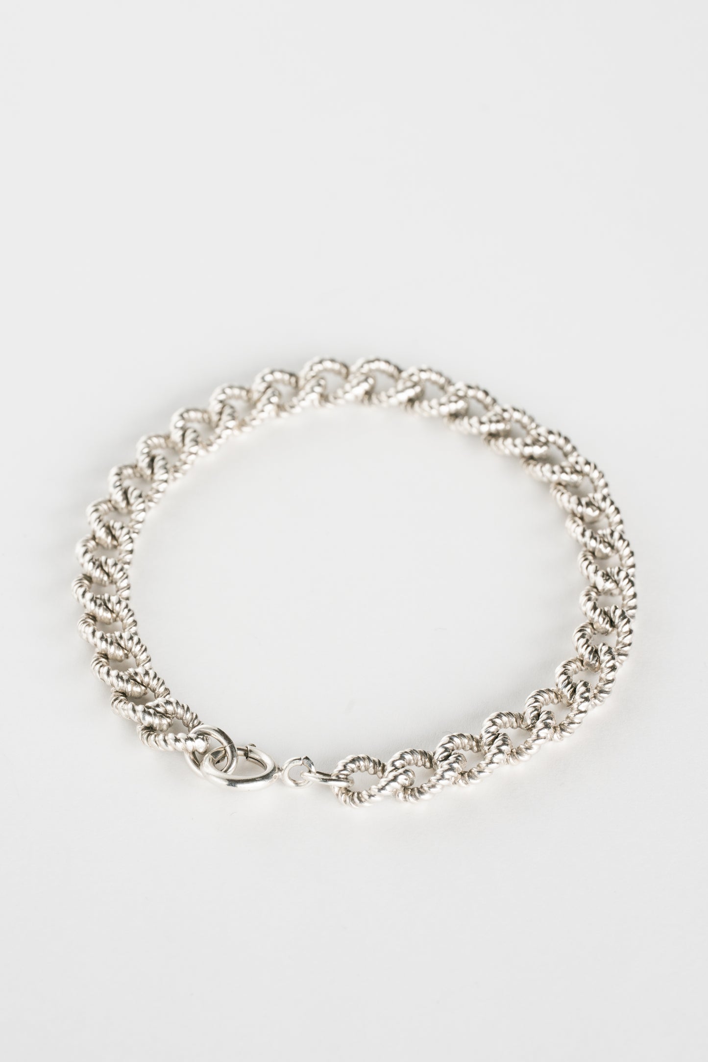 Rope Textured Chain Bracelet