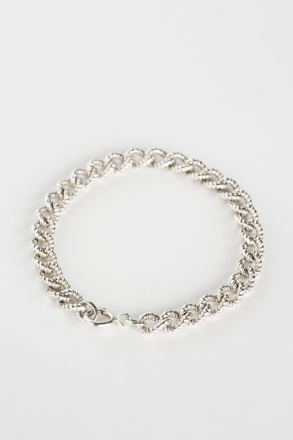 Rope Textured Chain Bracelet