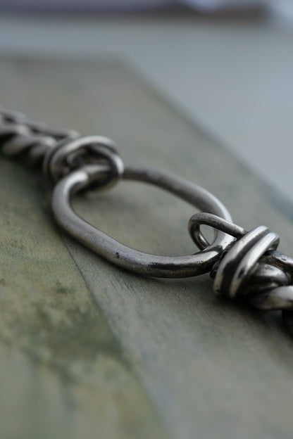 Mexican Oval Link Chain Bracelet (Mexico)