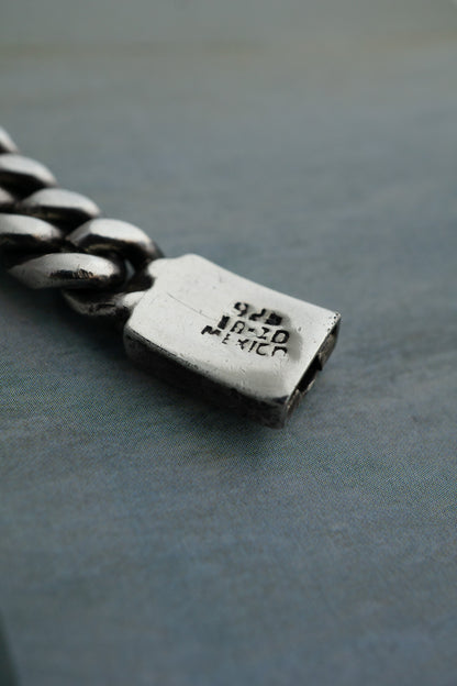 Mexican Oval Link Chain Bracelet (Mexico)