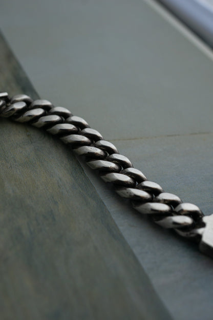 Mexican Oval Link Chain Bracelet (Mexico)