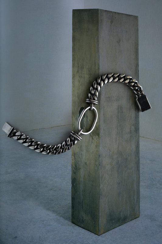 Mexican Oval Link Chain Bracelet (Mexico)