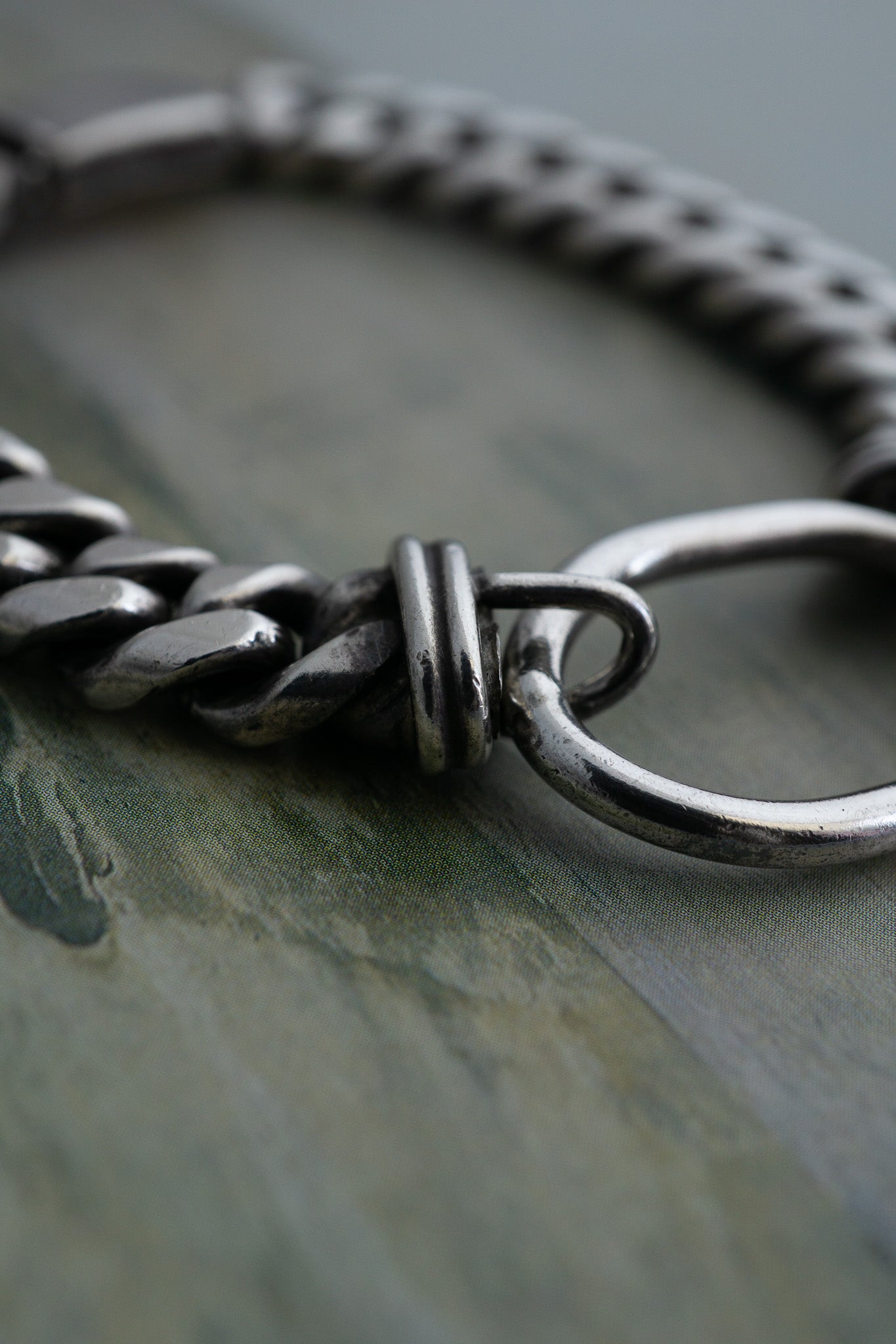 Mexican Oval Link Chain Bracelet (Mexico) | ヴィンテージメキシコ製