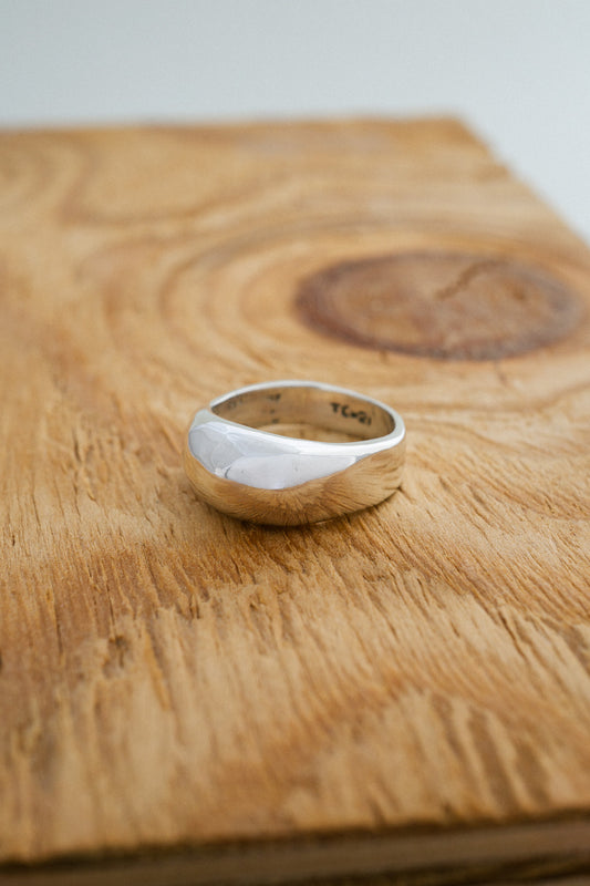 Domed Band Ring (Mexico, Taxco)