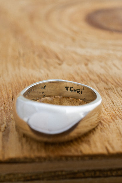 Domed Band Ring (Mexico, Taxco)