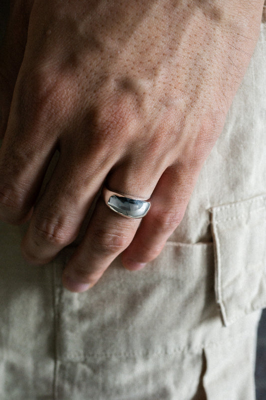 Domed Band Ring (Mexico, Taxco)