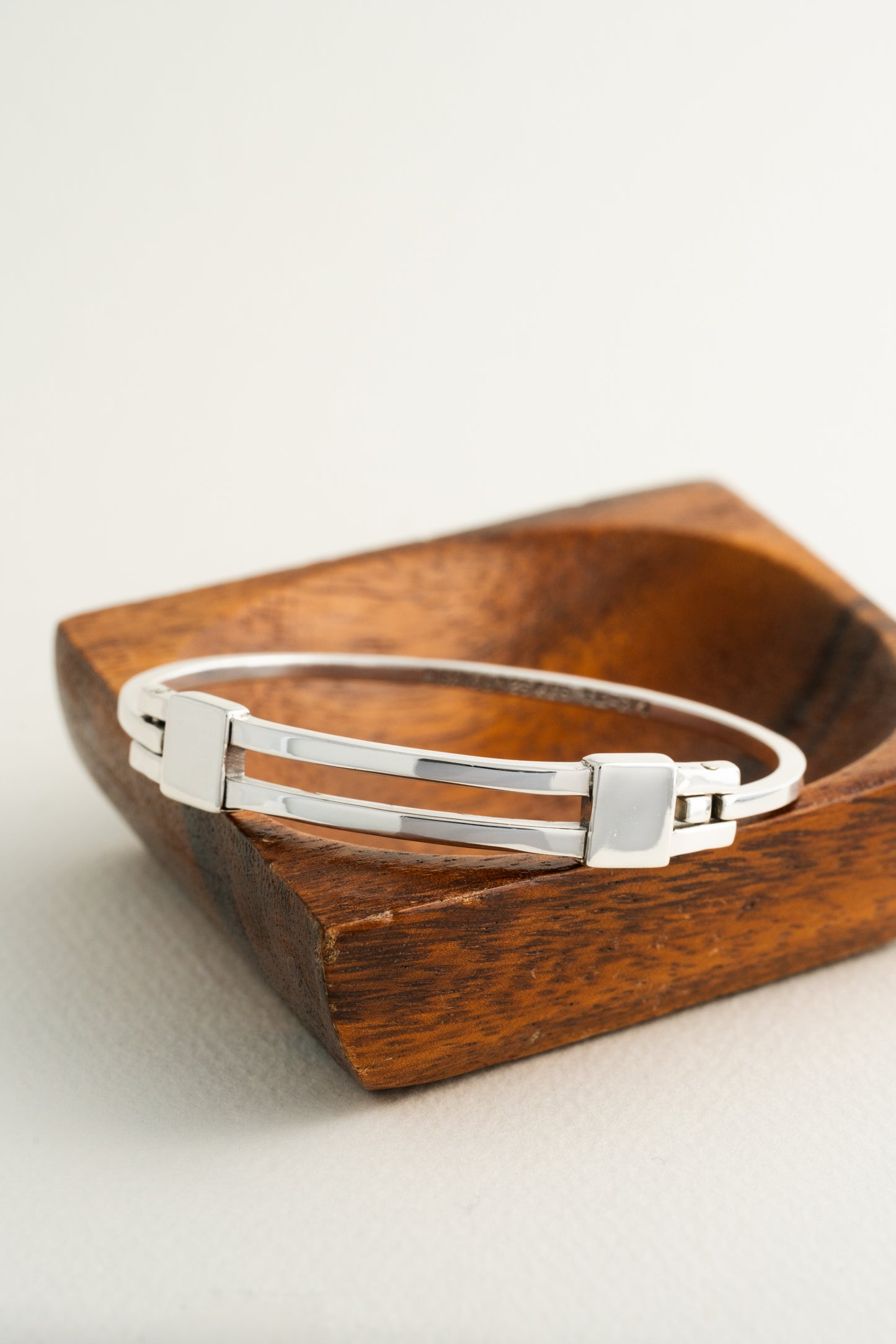 Modern Frame Bangle (Taxco, Mexico)