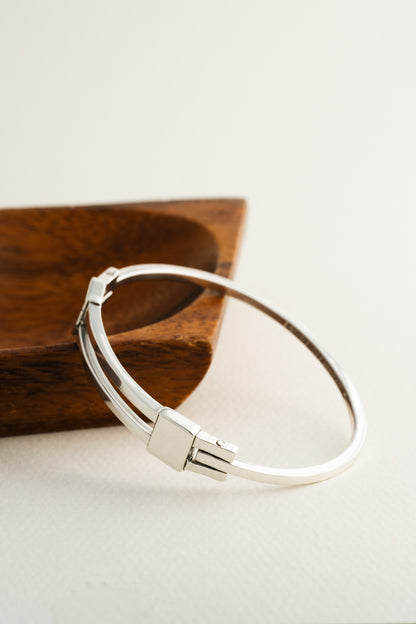 Modern Frame Bangle (Taxco, Mexico)