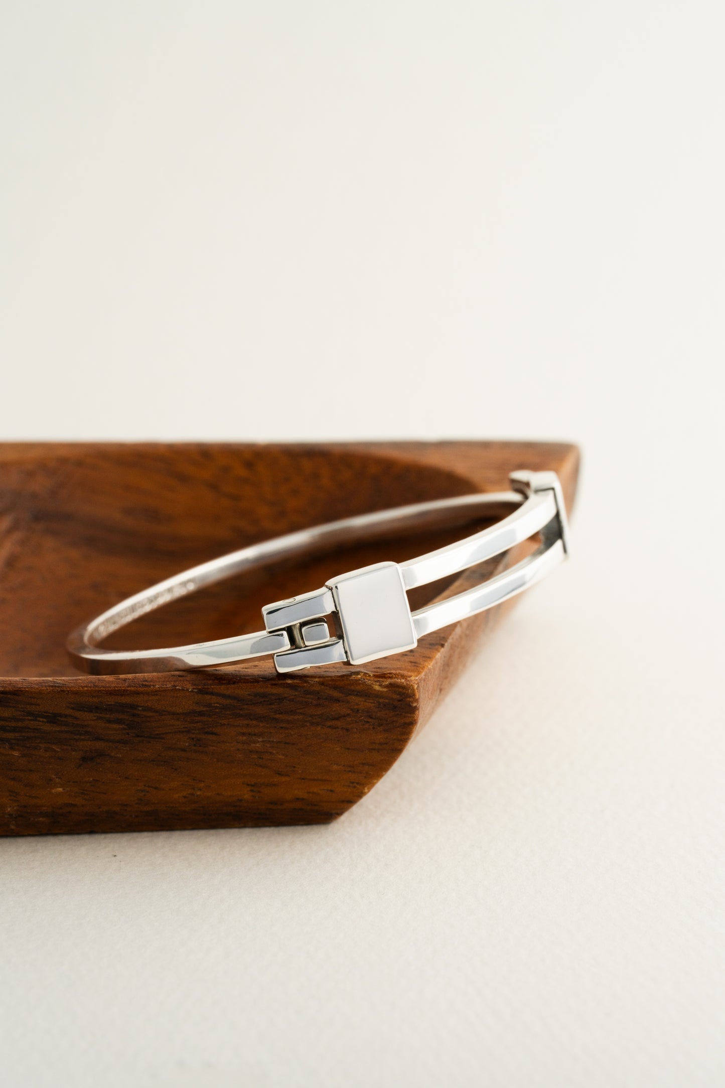 Modern Frame Bangle (Taxco, Mexico)