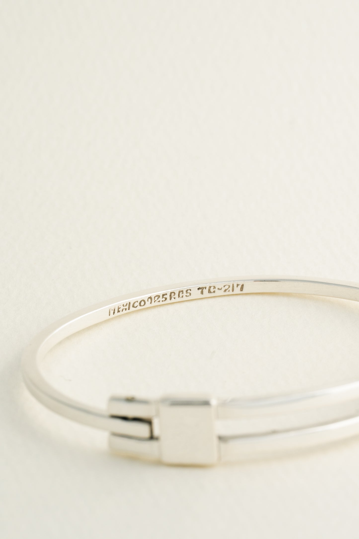 Modern Frame Bangle (Taxco, Mexico)