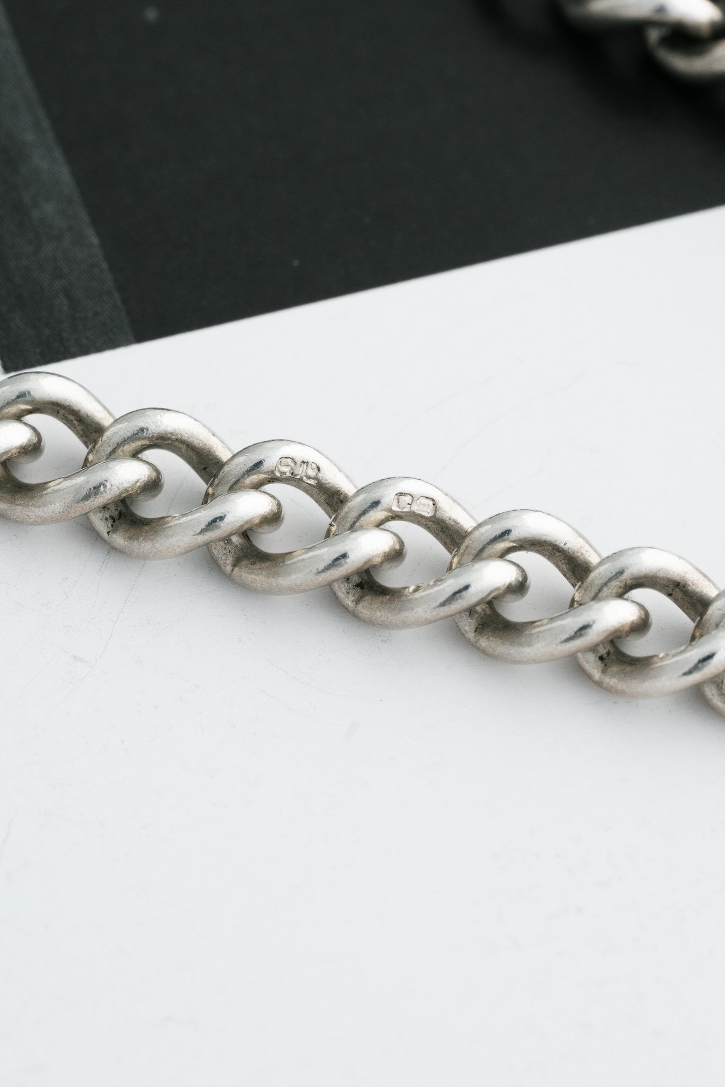 Georg Jensen｜Heart Padlock Chain Bracelet (UK Import)