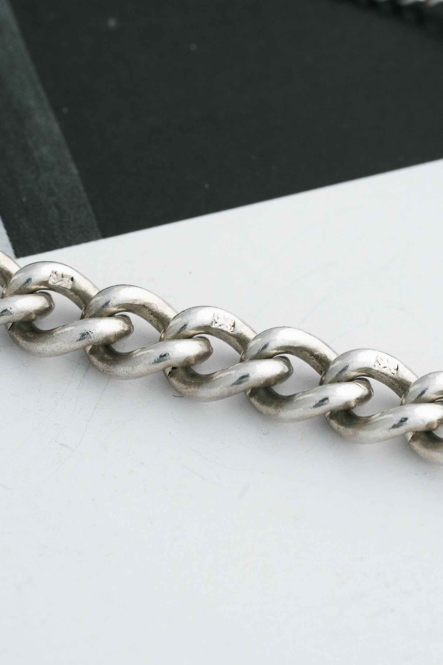 Georg Jensen｜Heart Padlock Chain Bracelet (UK Import)