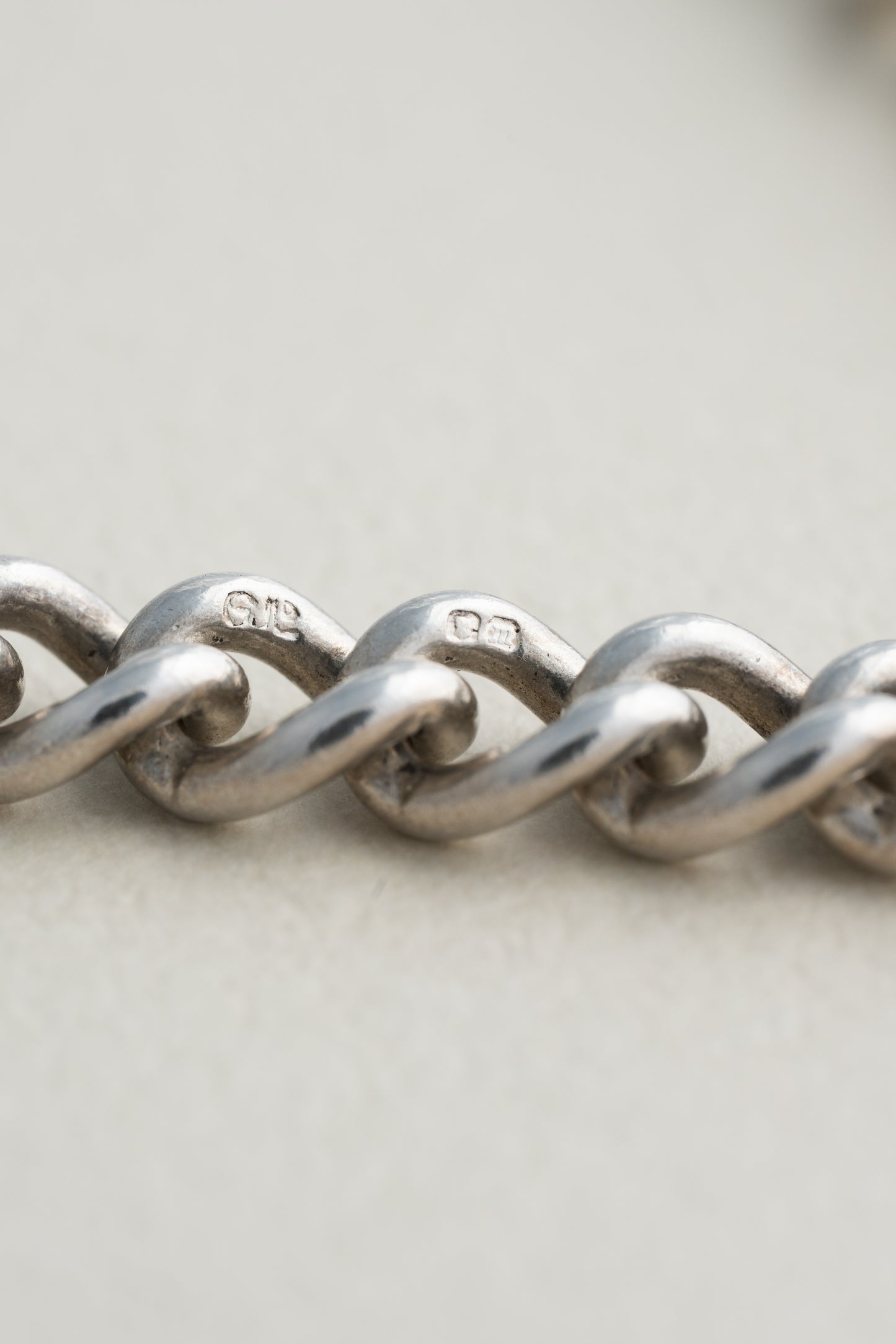 Georg Jensen｜Heart Padlock Chain Bracelet (UK Import)