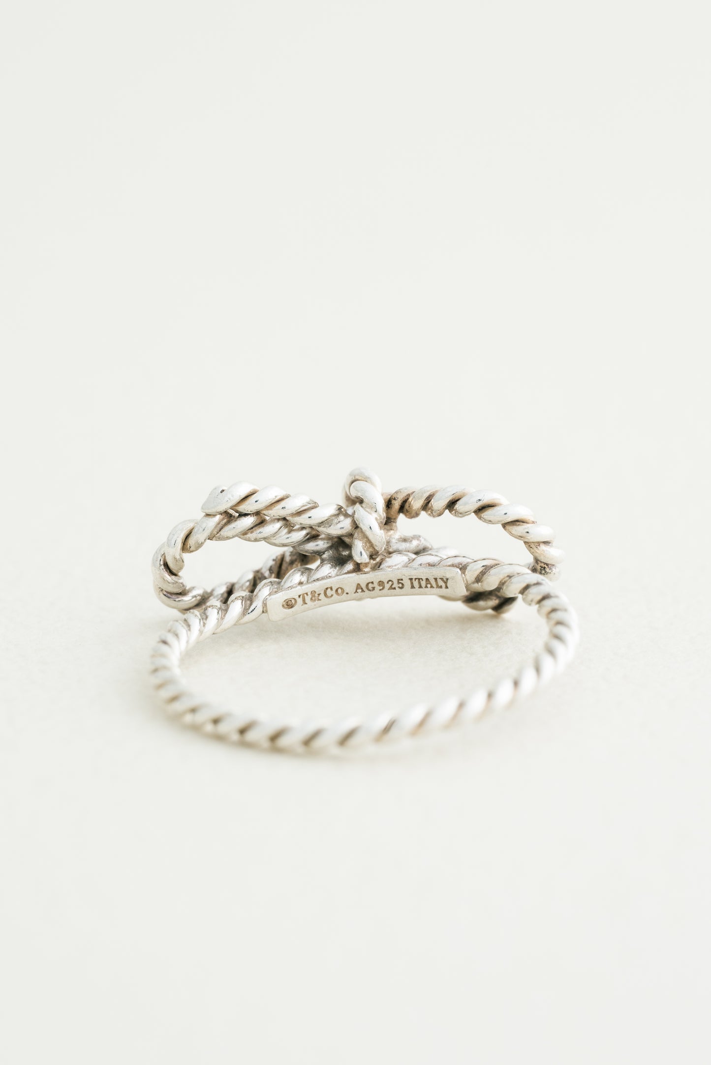 Tiffany & Co.｜Twisted Bow Ring (Italy)