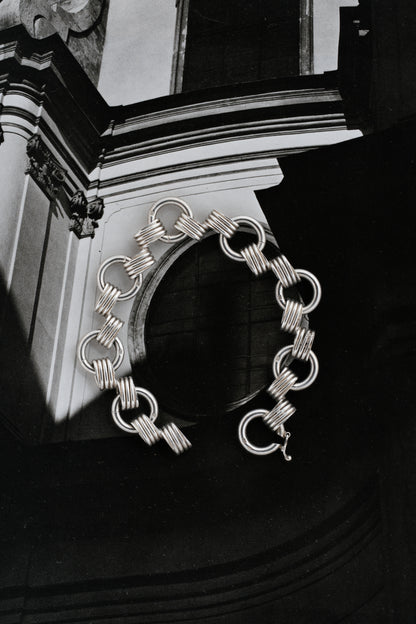 AGC｜Coiled Wire Link Bracelet (UK, 1974)