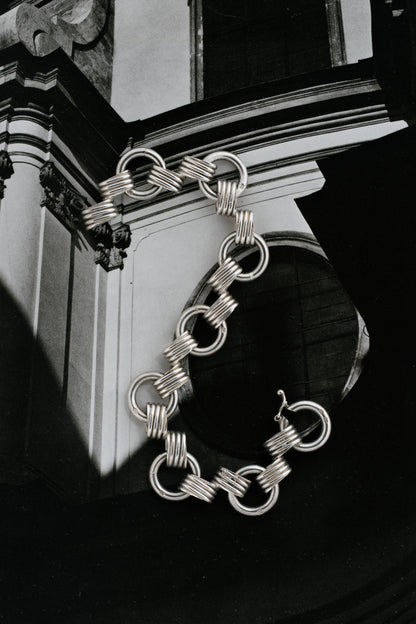 AGC｜Coiled Wire Link Bracelet (UK, 1974)