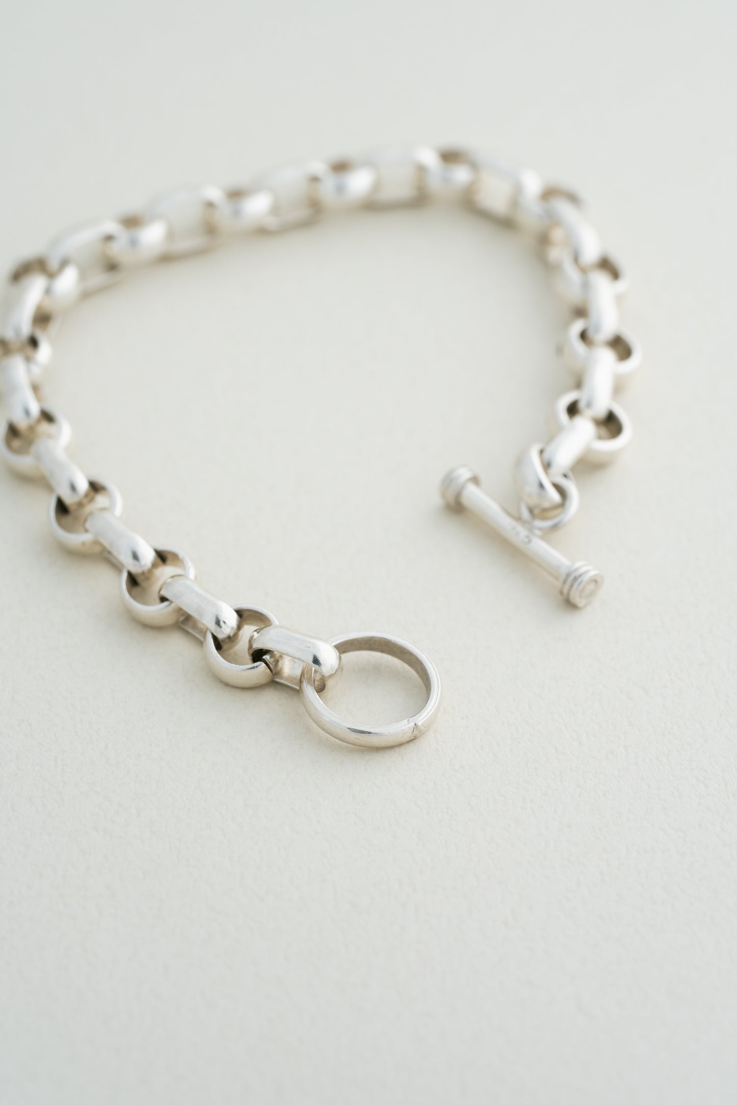 Bar Link Toggle Bracelet