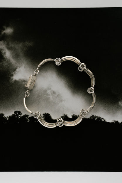 Triple Bar Link Bracelet (Taxco, Mexico)