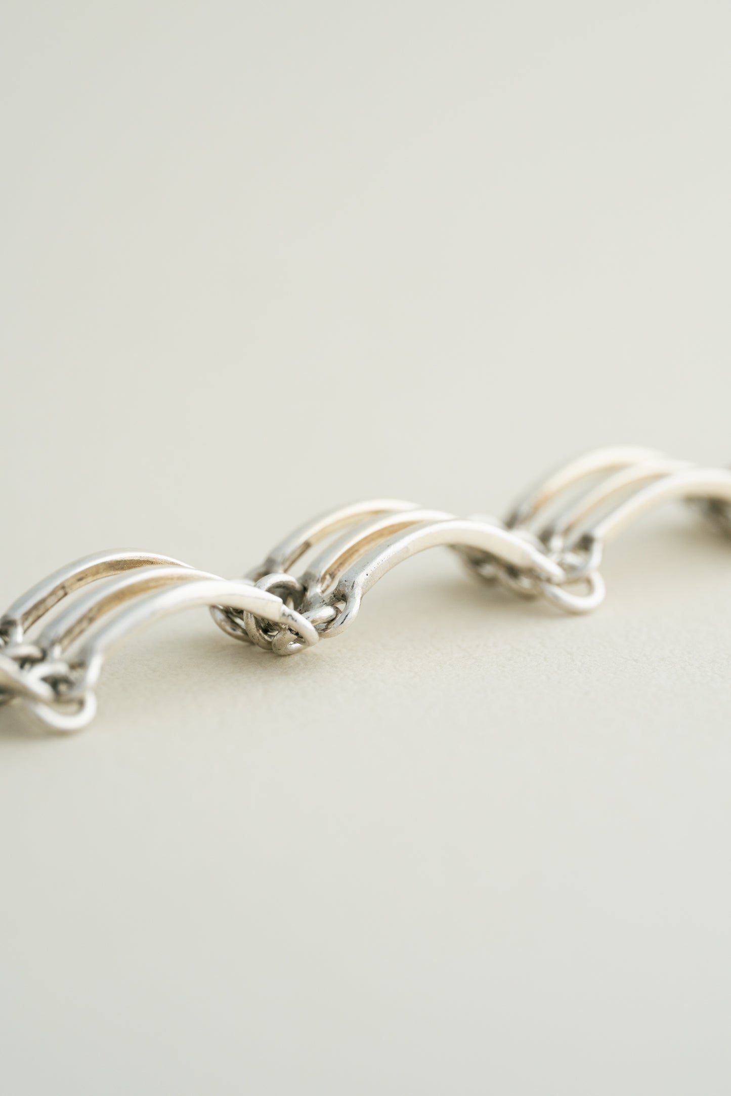 Triple Bar Link Bracelet (Taxco, Mexico)