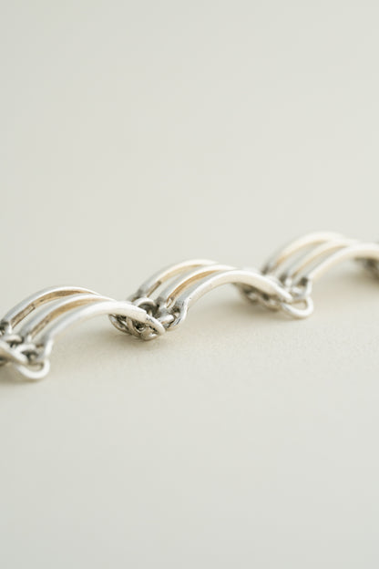 Triple Bar Link Bracelet (Taxco, Mexico)