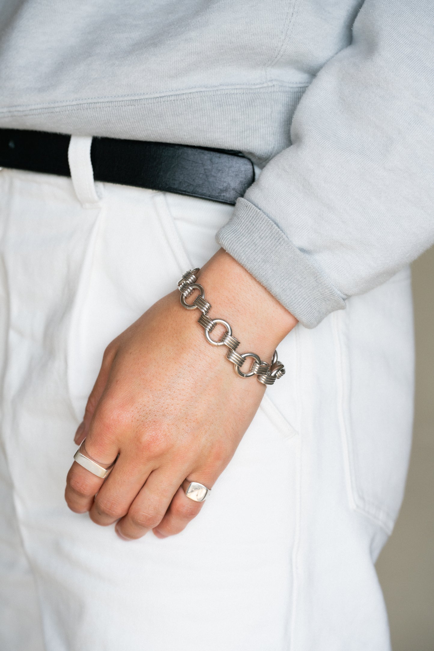 AGC｜Coiled Wire Link Bracelet (UK, 1974)