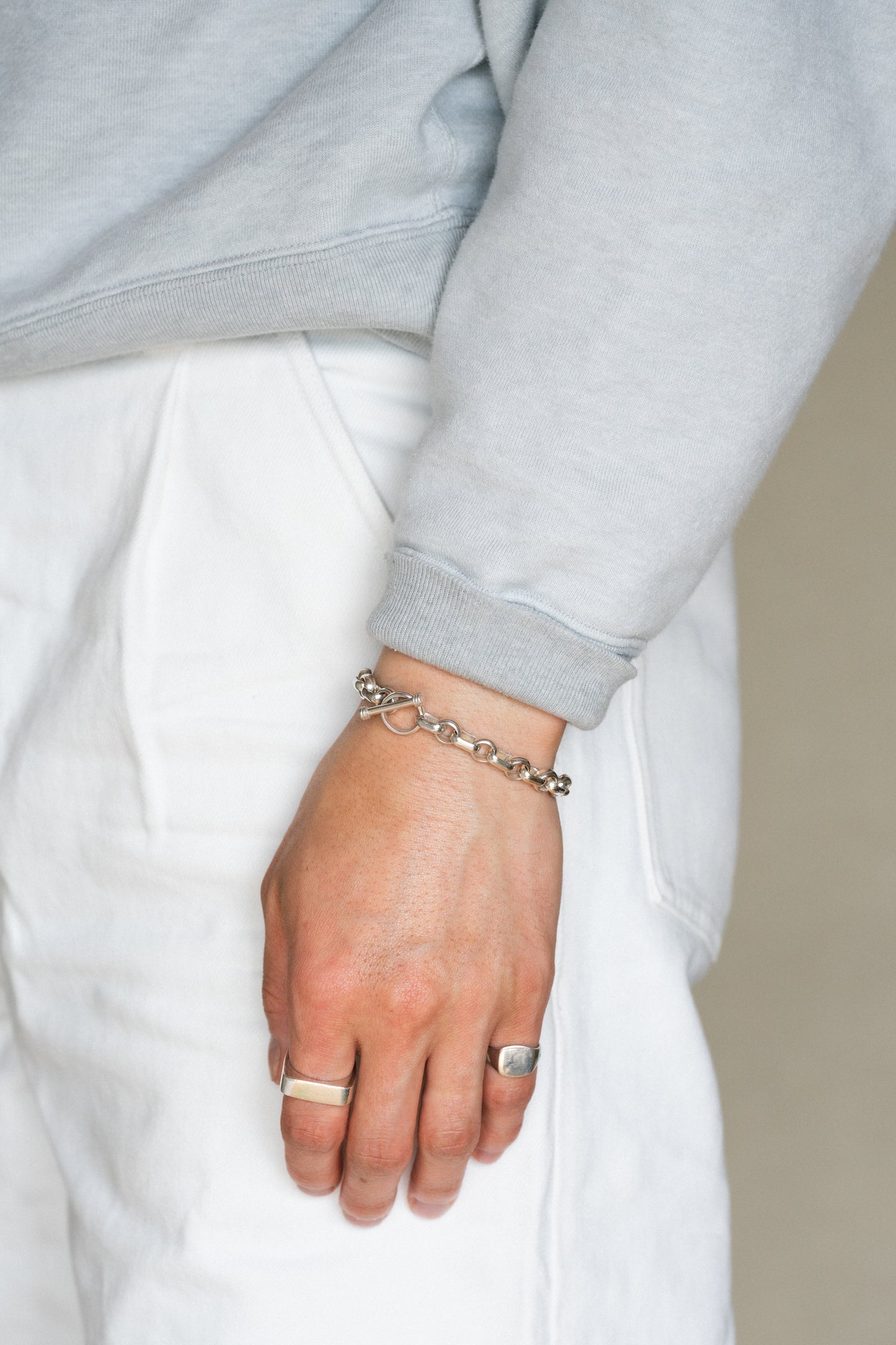 Bar Link Toggle Bracelet
