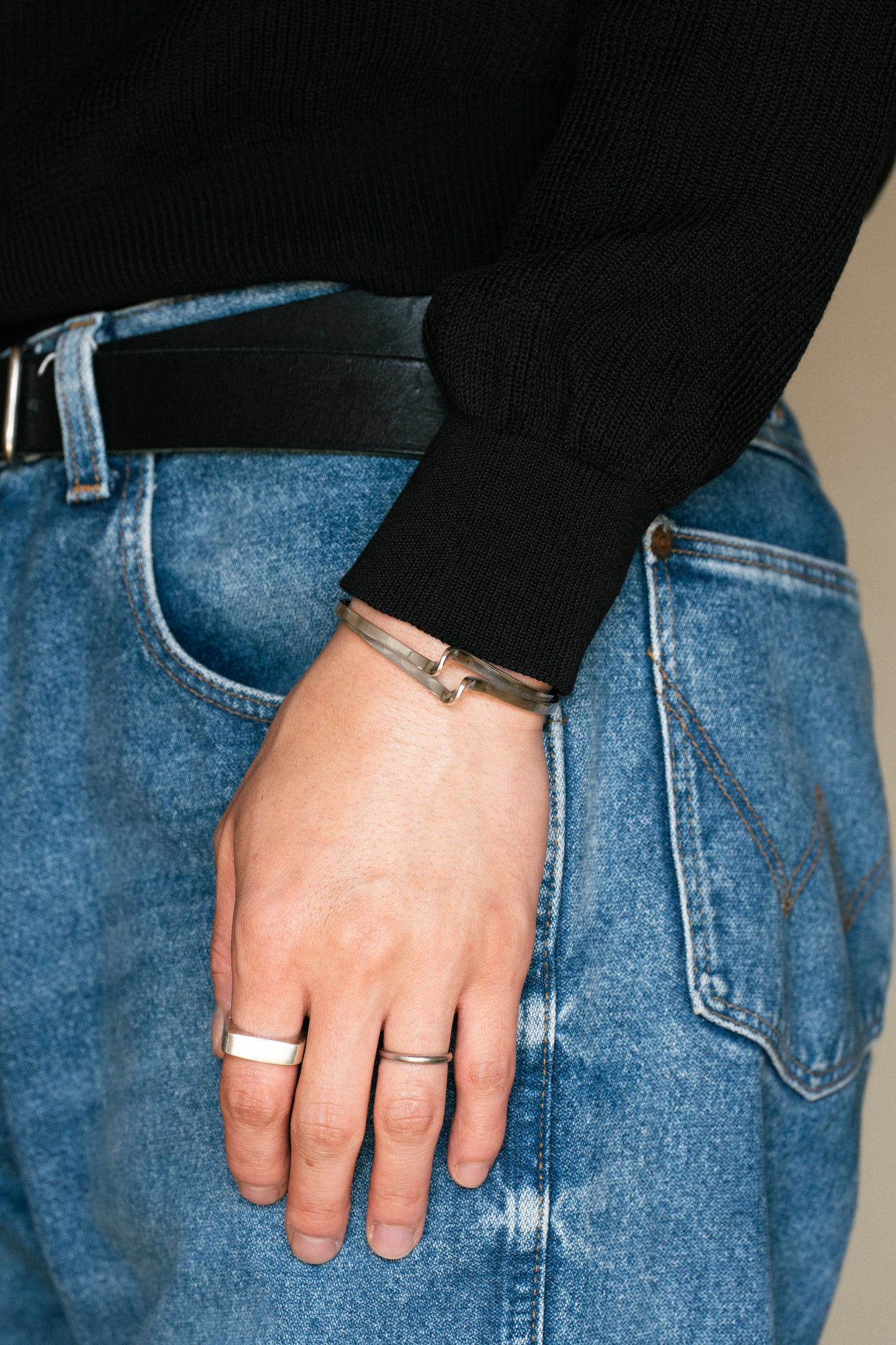 Double Wave Bangle (Mexico)