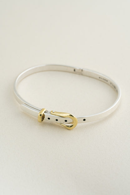 Two-Tone Buckle Bangle (Mexico)