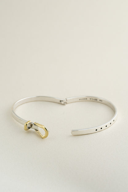 Two-Tone Buckle Bangle (Mexico)