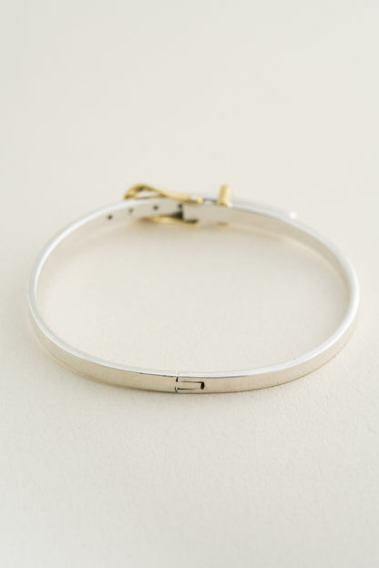 Two-Tone Buckle Bangle (Mexico)