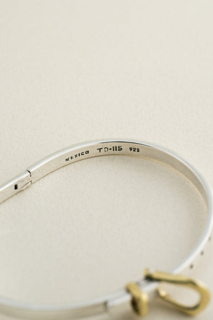 Two-Tone Buckle Bangle (Mexico)