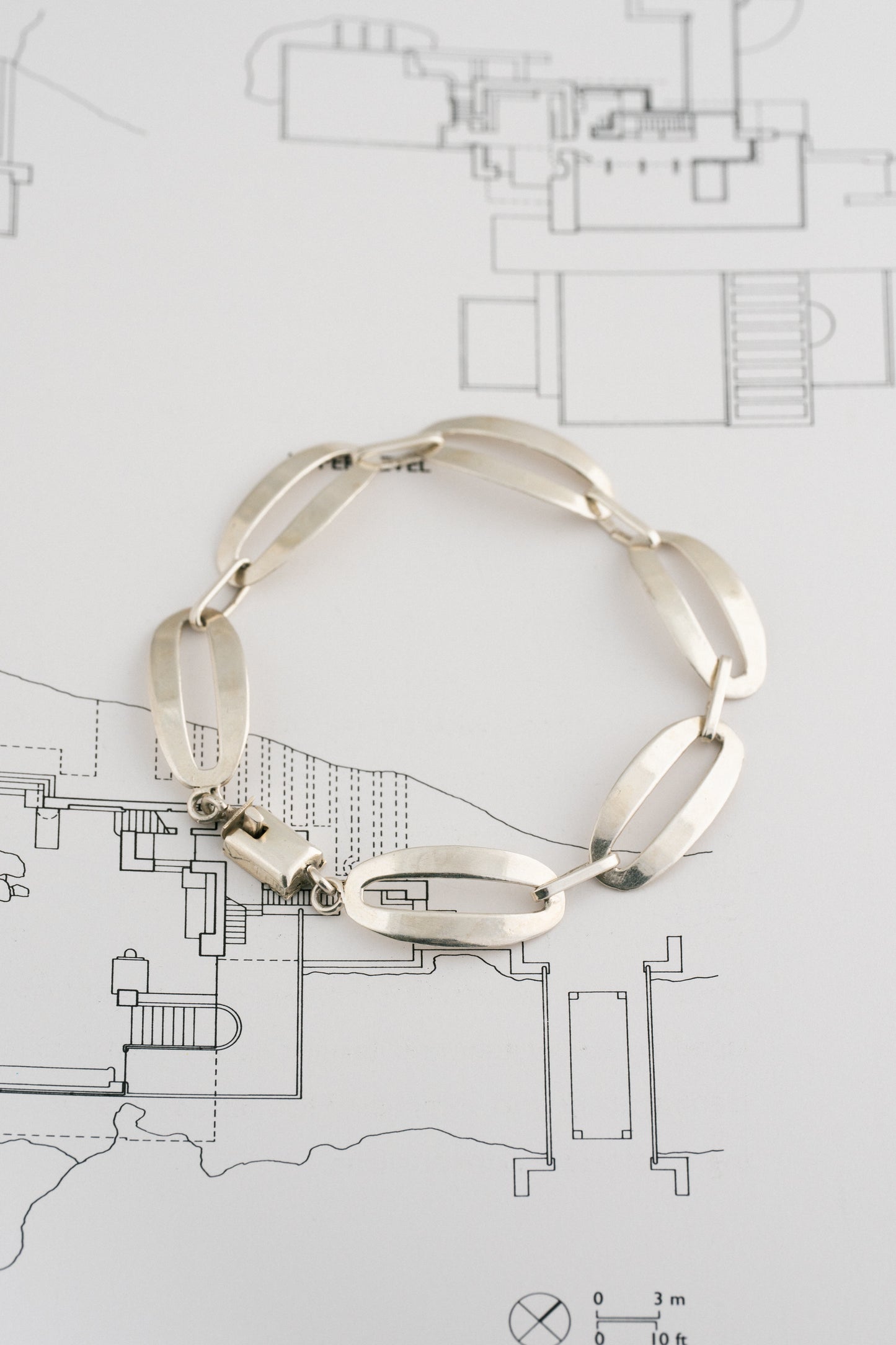 Oval Link Chain Bracelet (Mexico)