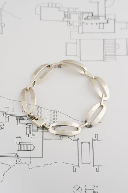 Oval Link Chain Bracelet (Mexico)