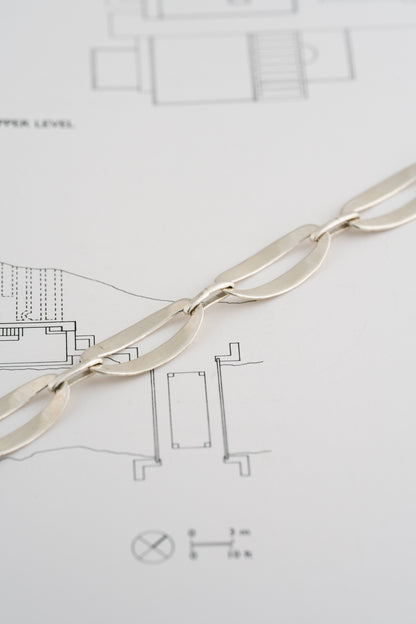 Oval Link Chain Bracelet (Mexico)