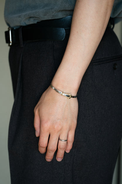 Two-Tone Buckle Bangle (Mexico)