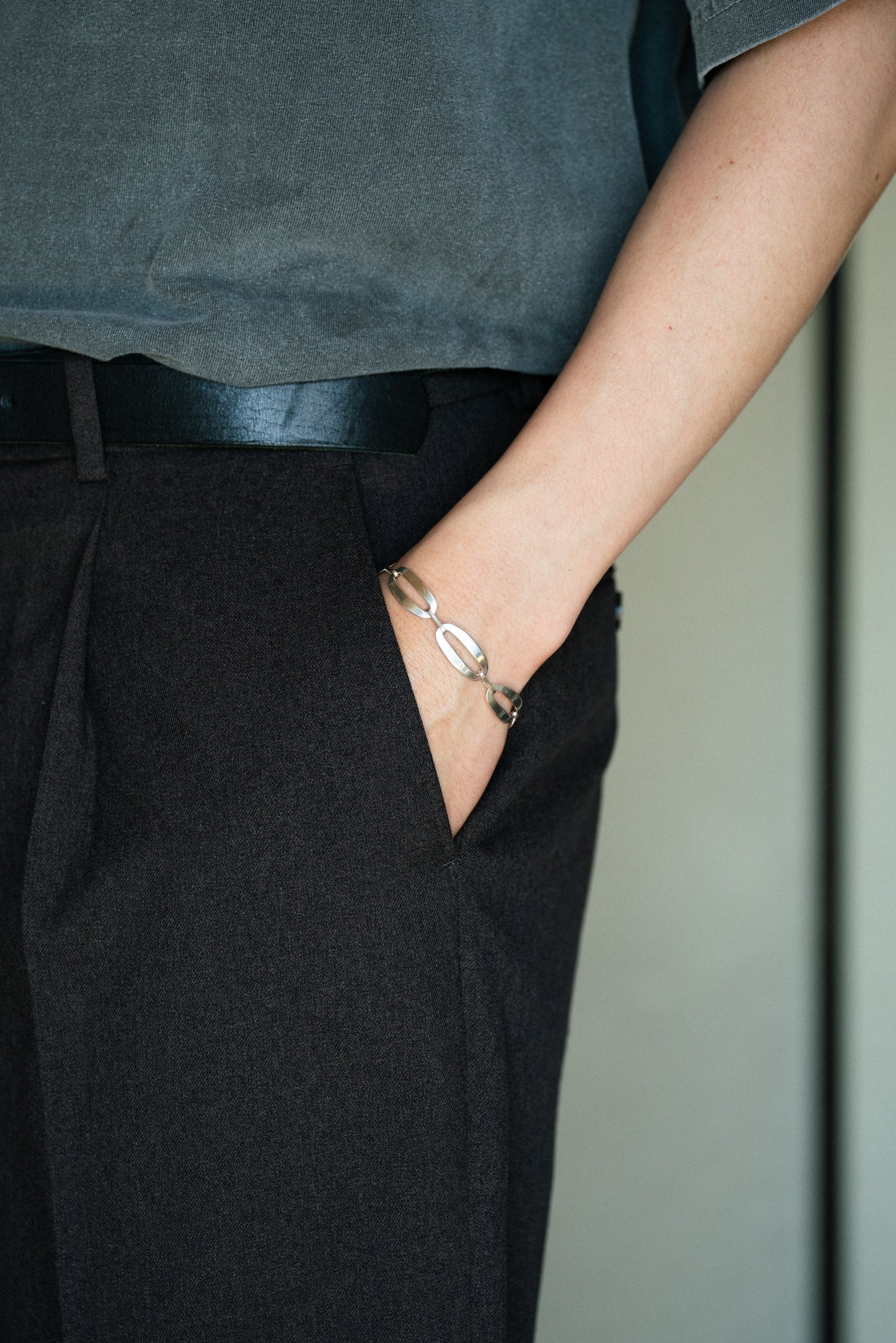 Oval Link Chain Bracelet (Mexico)